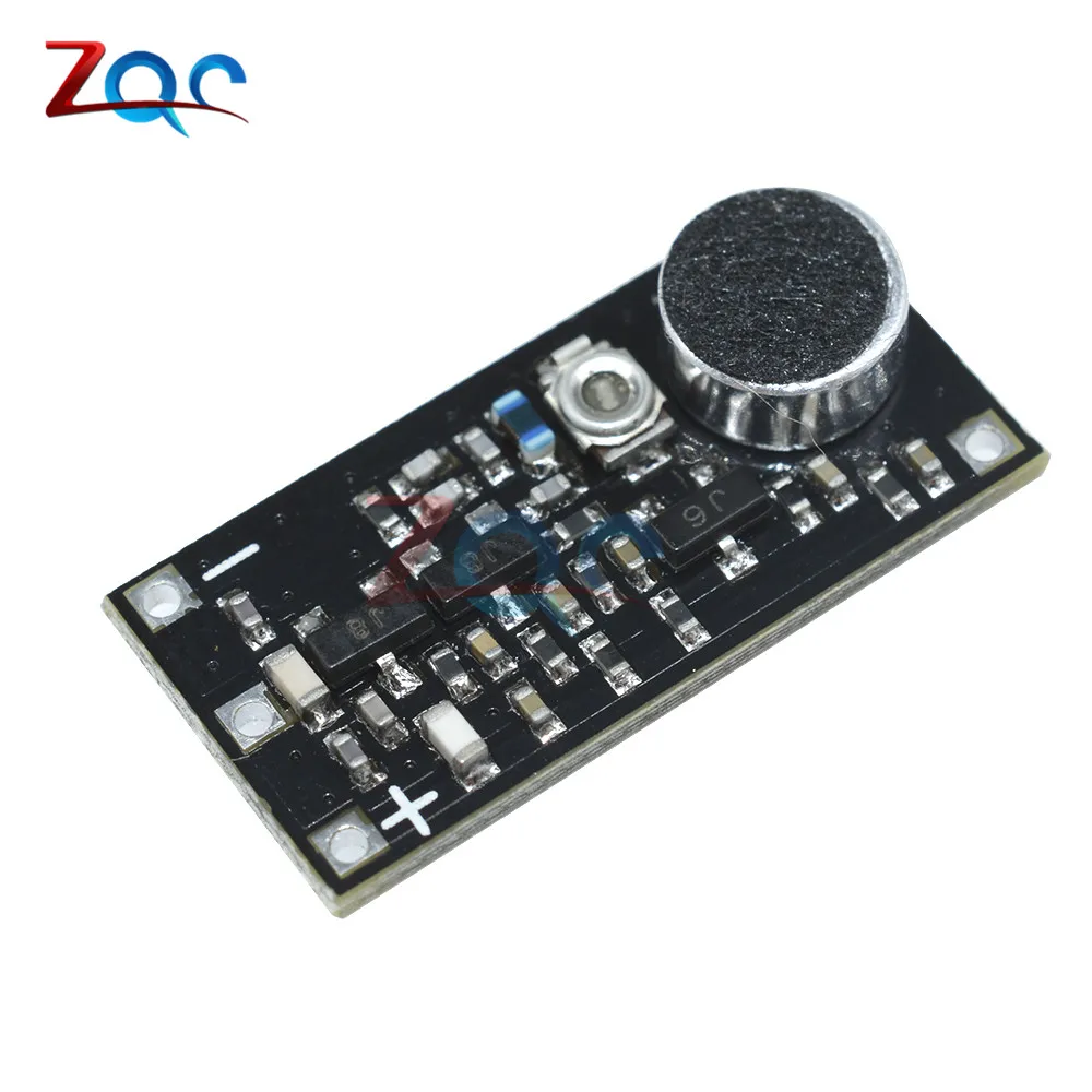 88-108MHz FM Transmitter Wireless Microphone Surveillance Frequency Board Module DC 2V-9V