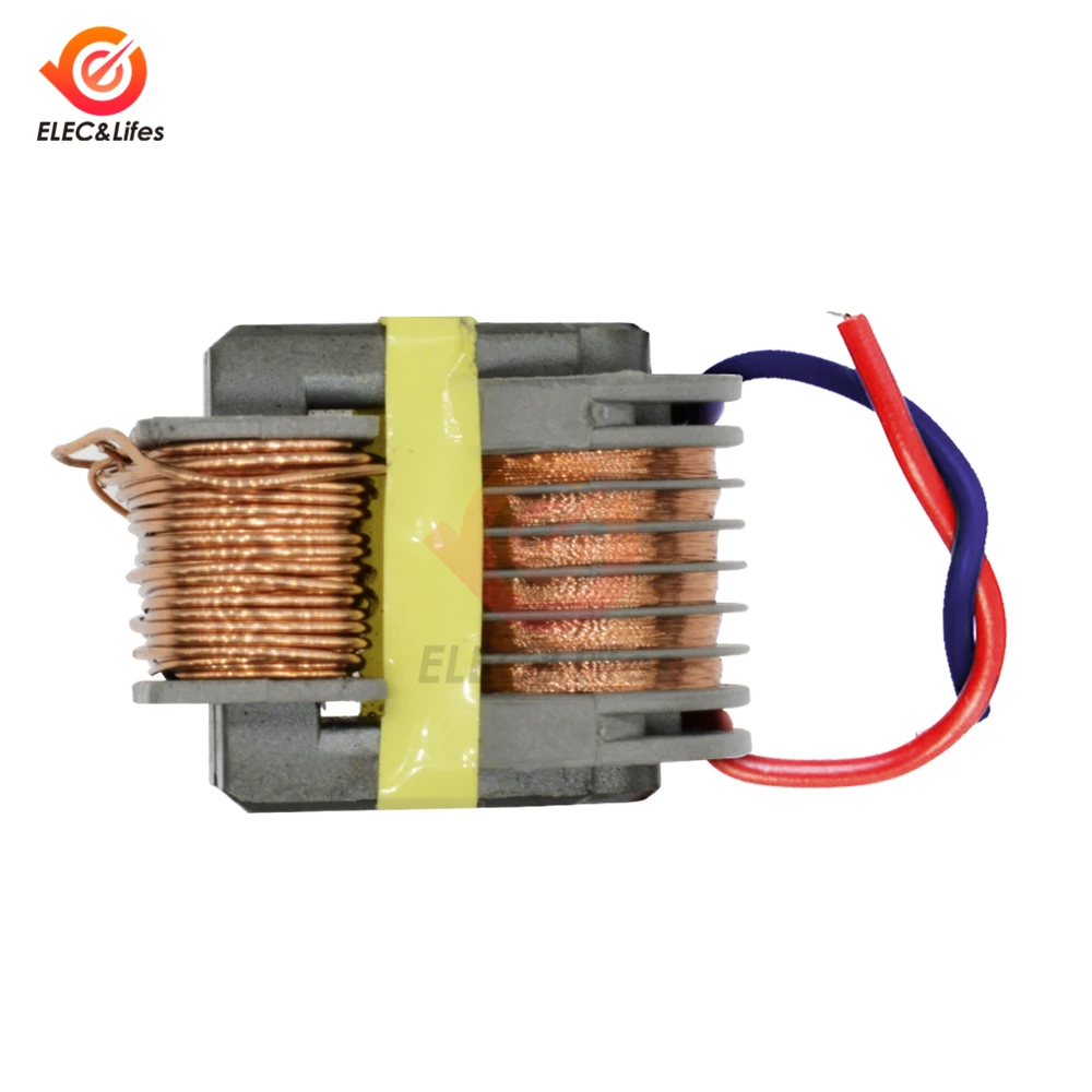 1pcs 15KV High Frequency High Voltage Inverter Voltage Coil Arc Generator Step-up Boost Converter Power Transformer