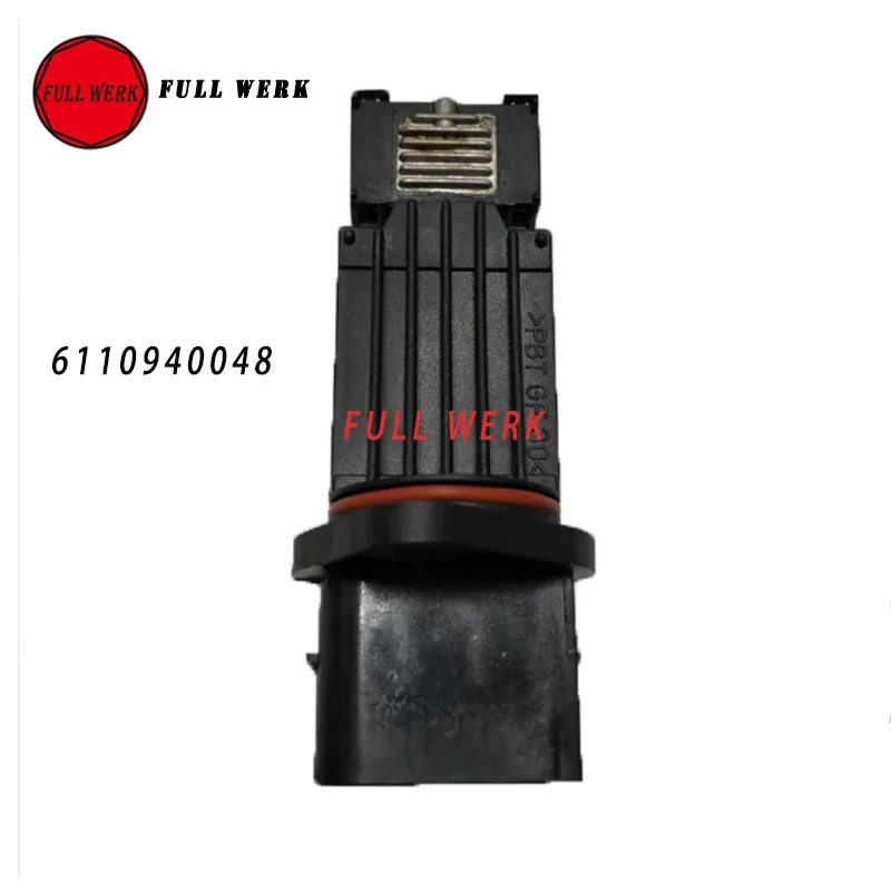 1 pieza 6110940048 Medidor de sensor de flujo de aire masivo automático Maf para Mercedes Benz Clase E Clase C Clase G