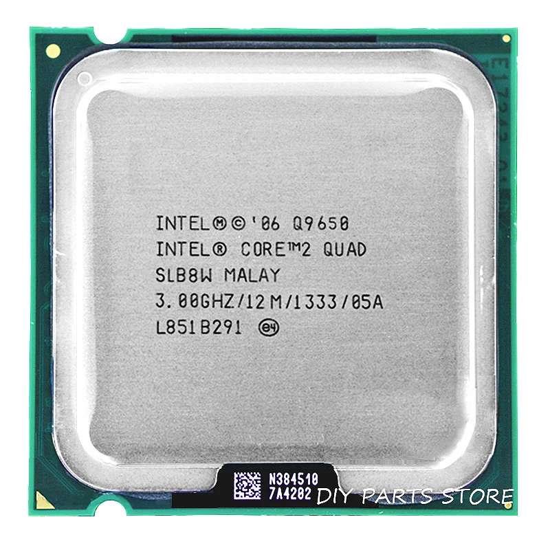 Четырехъядерный процессор INTEL Core 2 Q9650, процессор INTEL Core 2 3,0 ГГц/12M /1333 ГГц, разъем LGA 775