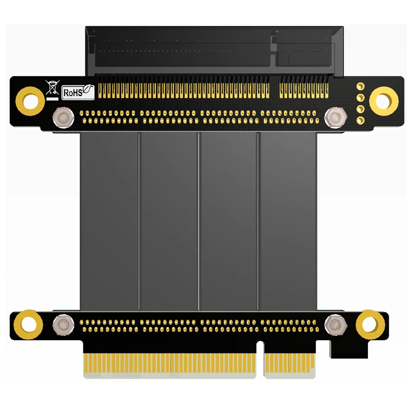 PCIe 3.0 x8 to x8 Cable Male to Female Extension 64G/bps PCI-Express 8x 1U 2U RAID SSD Card Extender Cable Gen3.0