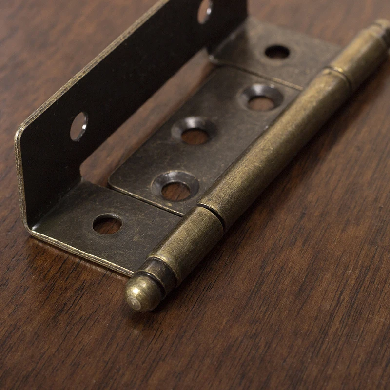 135 degree open Furniture Hinges Heavy Duty door hinge for kitchen cabinet Antique Bronze color iron  with free screws