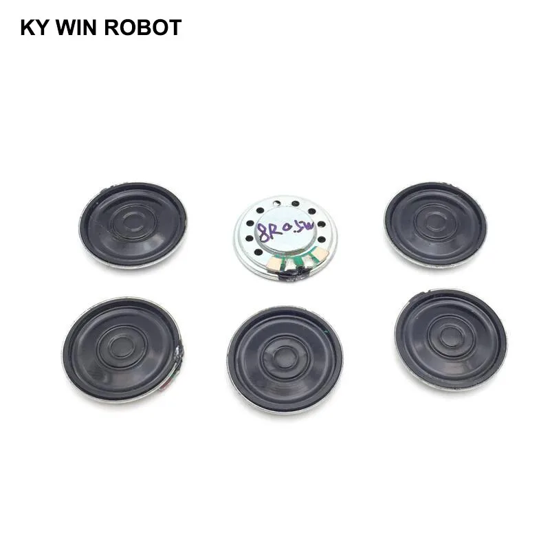 5pcs/lot New Ultra-thin Mini speaker 8 ohms 0.5 watt 0.5W 8R speaker Diameter 20MM 2CM thickness 3MM