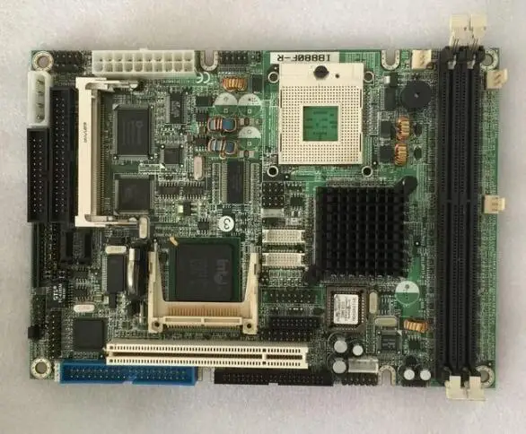 IB880F-R 100% OK Original 5.25 inch Motherboard Fanless  Industrial Mainboard PCI SBC