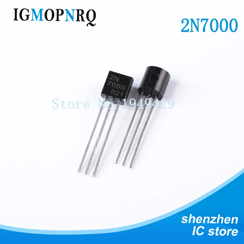 20pcs 2N5457 5457 TO-92 2N5460 2N5485 2N7000 Transistor General Purpose new original