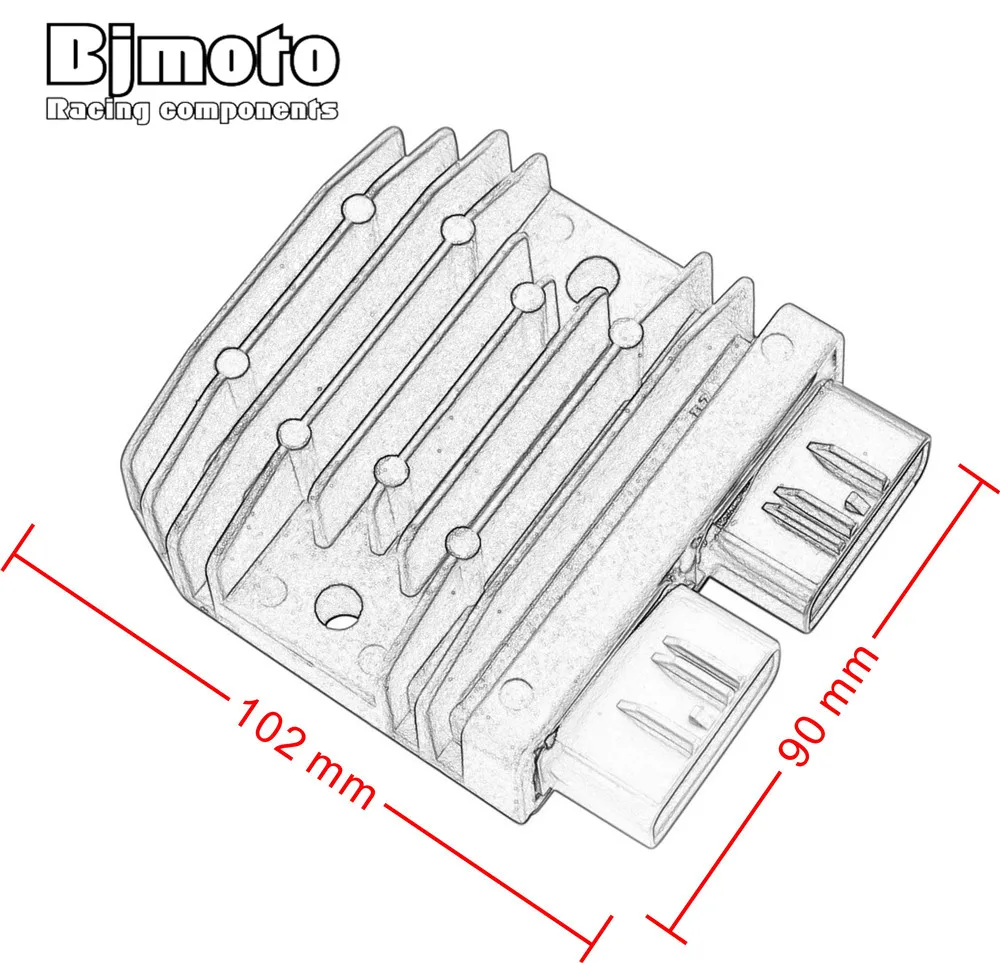 Retificador regulador para Yamaha, Retificador para Yamaha YXC700, YFM700, YFM70, VIKING, GRIZZLY, KODIAK VI 700 FI, EPS SE, 4WD Hunter Edição Limitada, VK540