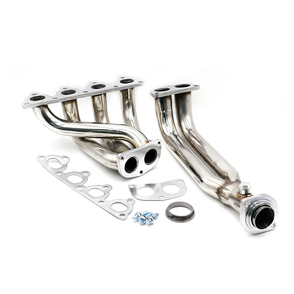 Stainless Steel Piping Header Manifold Exhaust For Honda Civic 88-00 EG EF EK EM Exhaust Header TT100753