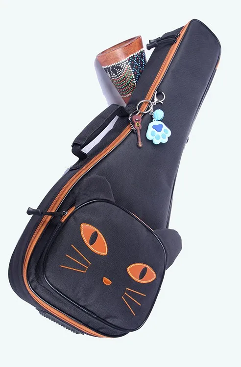 Portable 23 24 concert ukulele bag small guitar backpack waterproof soft gig padded case soft gig cover girl boy kids cute gift