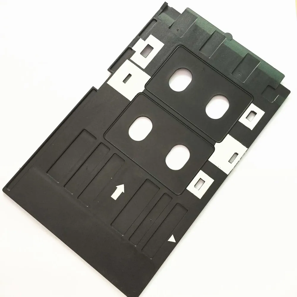 10PCS INKJET Printable Blank PVC Plastic ID Card + 1PCS PVC ID Card Tray for Epson R260 L800 R270 R280 R290 R380 R390 RX680 T50