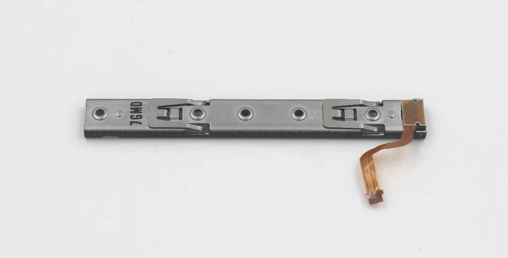 ชิ้นส่วนรีพอตเตอร์ของแท้รางสไลด์ด้านขวาและซ้ายพร้อมสายยืดหยุ่นสำหรับ Nintendo Switch คอนโซล NS