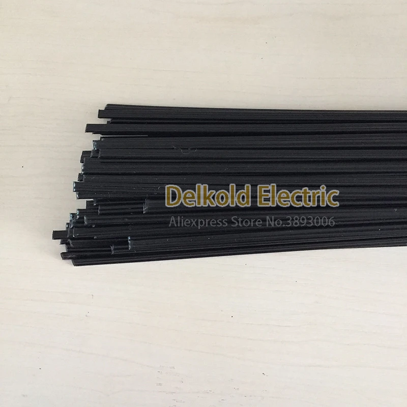 40pcs PE black & white Polyethylene Plastic welding Rods