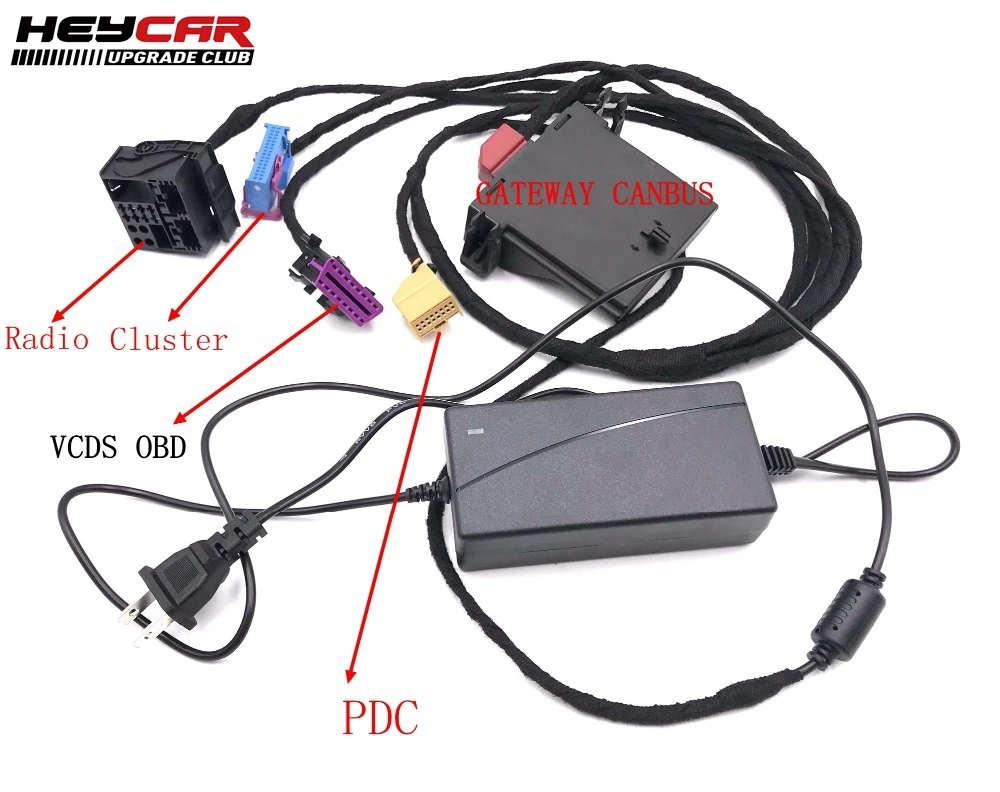 For VW CAR MQB PQ35 46 RCD510 RCD330 RNS510 187A 187B--Radio PDC Module Cluster Test code Tools