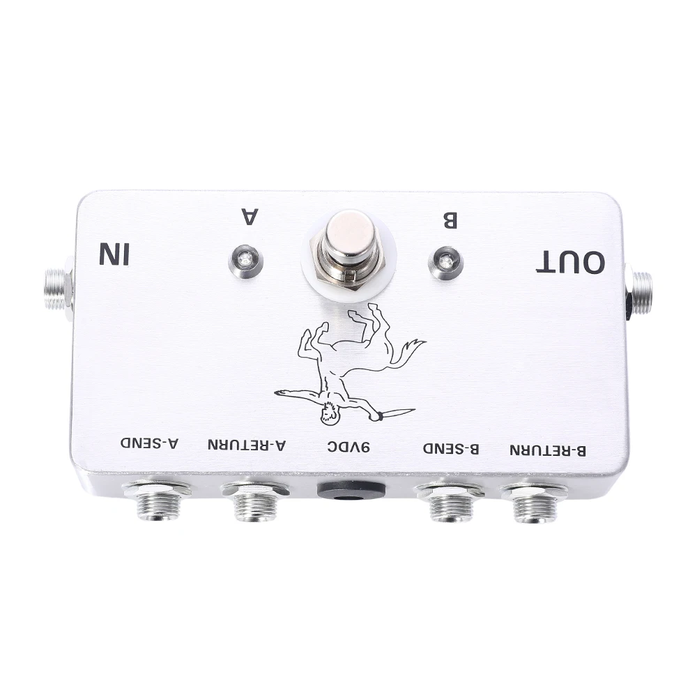 Good Enjoy Own Pedals Guitara AB Looper Effect Pedal Loop Switcher Box For Guitar Pedals Accessories