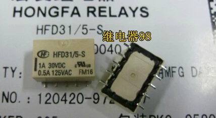 Telecomunicações NOVAS 5V relé HFD31/5-S HFD31 5-S HFD31-5-S 5VDC DC5V SOP10