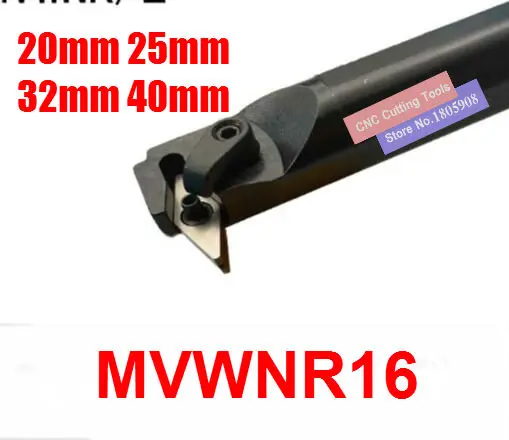 S20R-MVWNR16/S20R-MVWNL16/S25S-MVWNR16/S25S-MVWNL16/S32T-MVWNR16/S32T-MVWNL16/S40T-MVWNR16 MVWNL16 CNC Turning Alat