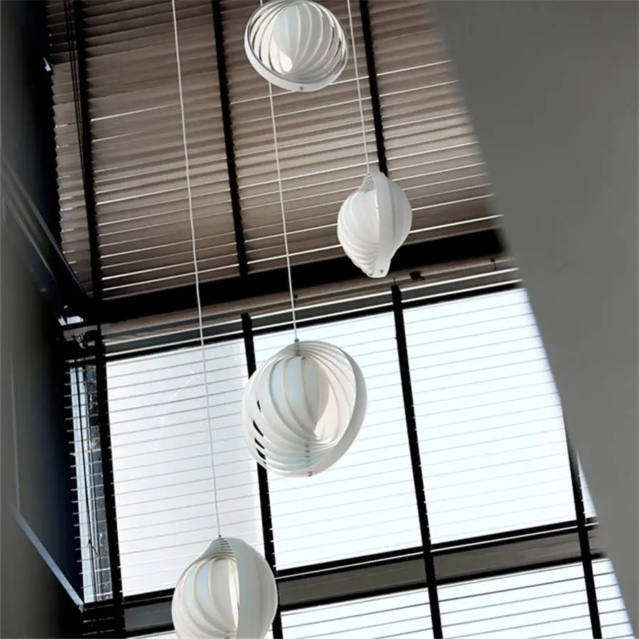 nordic modern folding Ball led pendant light for dining room kitchen creative home deco hang lamp living room lighting fixtures