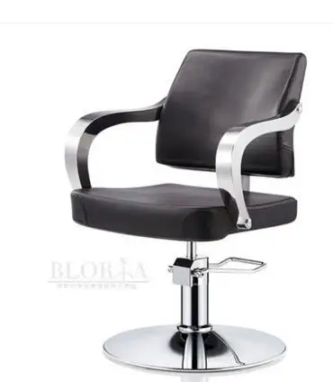 008Hair salon personalized hair chair. Hydraulic chair. 25113 Stainless steel handrail..2588