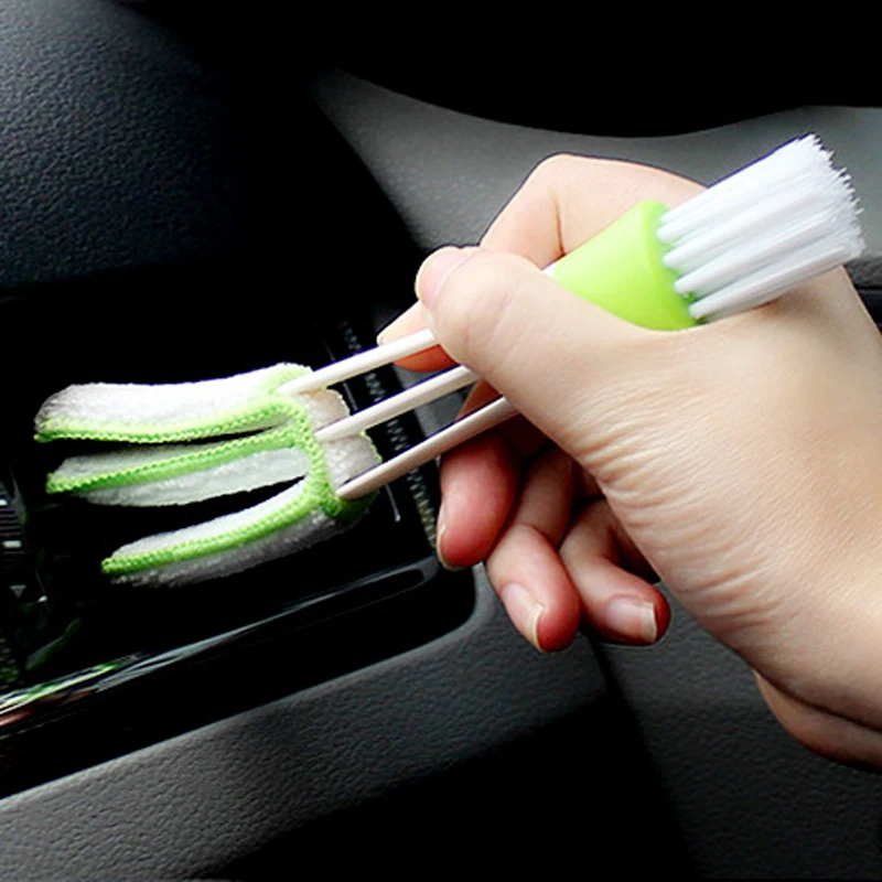 Car Air Outlet Vent Brush Interior Accessories for Honda CRV Accord Odeysey Crosstour FIT Jazz City Civic JADE Crider Spirior