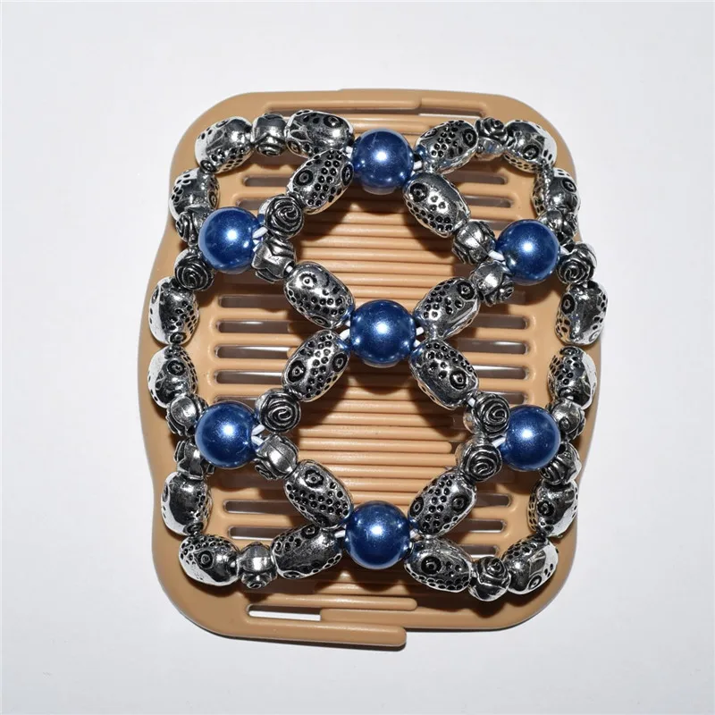 standard comb blue and silver beads  20pcs/lot   magic comb