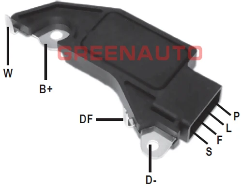 

14V New Alternator Voltage Regulator 1116412 19009712 For Alternator OEM 10463070 D412 D678 D684 D712