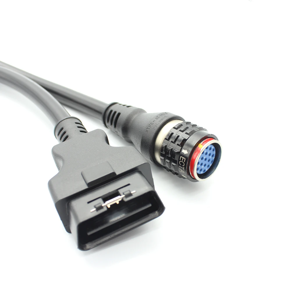 Cabo 16 pinos para diagnóstico de carro, para bmw icom a2 icom a2 + b + c, cabo principal, conector de carro, teste