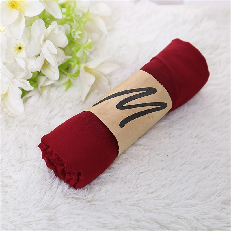 New Linen Scarves Women Solid Color Scarf Shawl Luxury Brand Muslim Hijab Muffler Female Soft Wraps Headband Foulard Bufandas