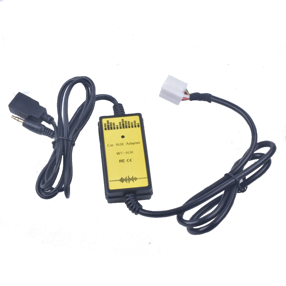 

For Acura CSX MDX RDX TSX for Honda CRV CD Changer Car USB Adapter MP3 Audio Interface SD AUX USB Data Cable