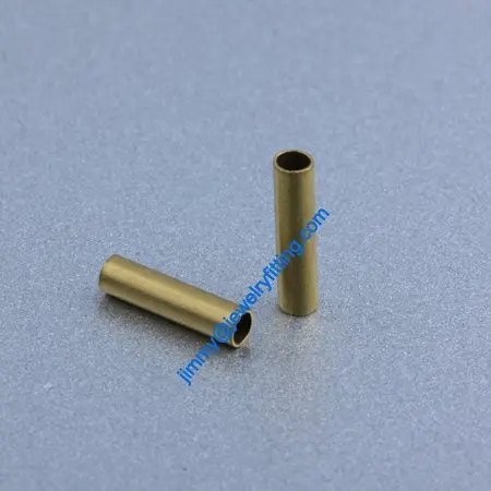 Brass Tube Conntctors Tubes jewelry findings 4*6mm ship free 6000pcs copper tube Spacer beads