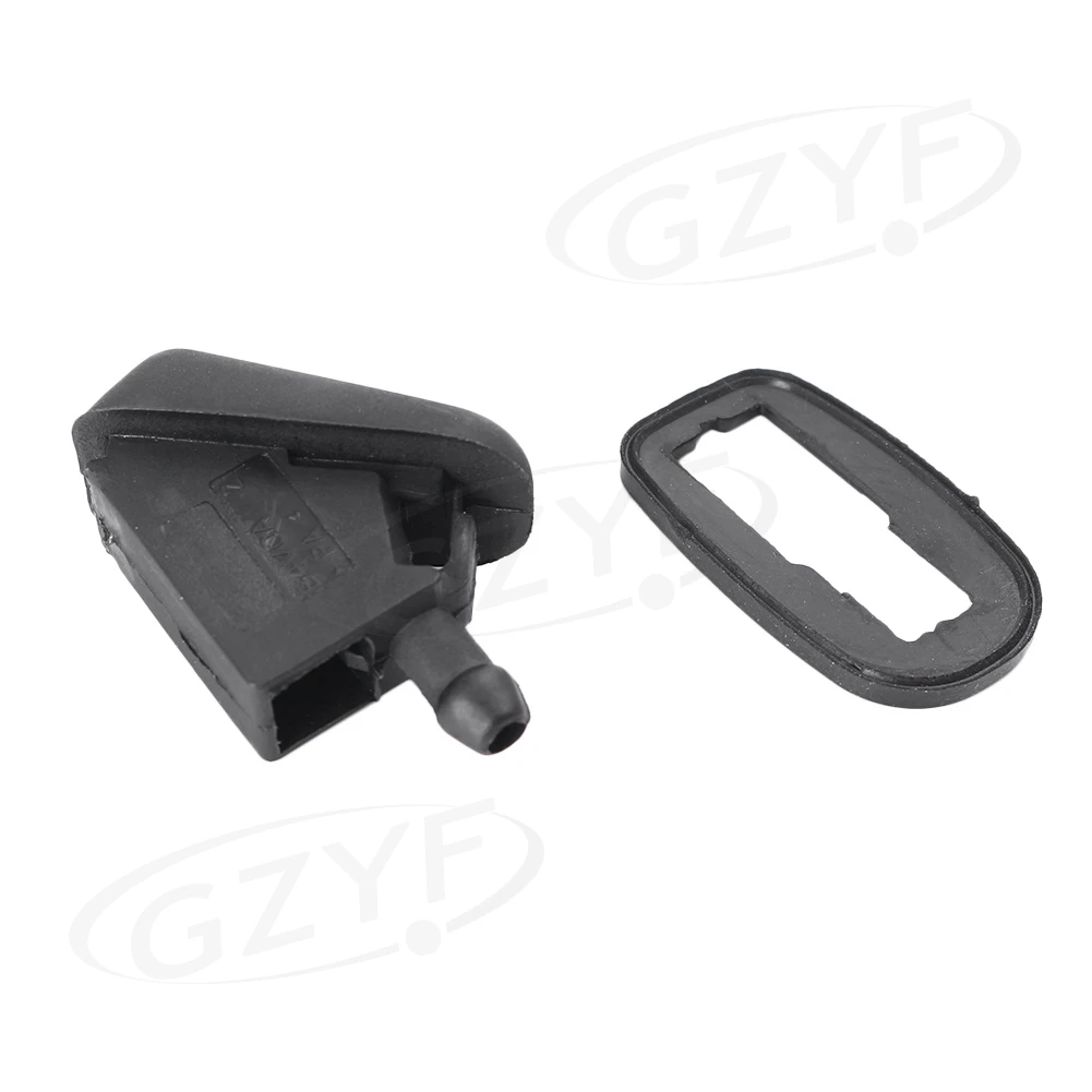 Windscreen Wiper Spray Jet Nozzle Washer for Ford Focus MK2 MK3 2005-2012 & Fiesta 2001-2008 Black Auto Car parts Accessories