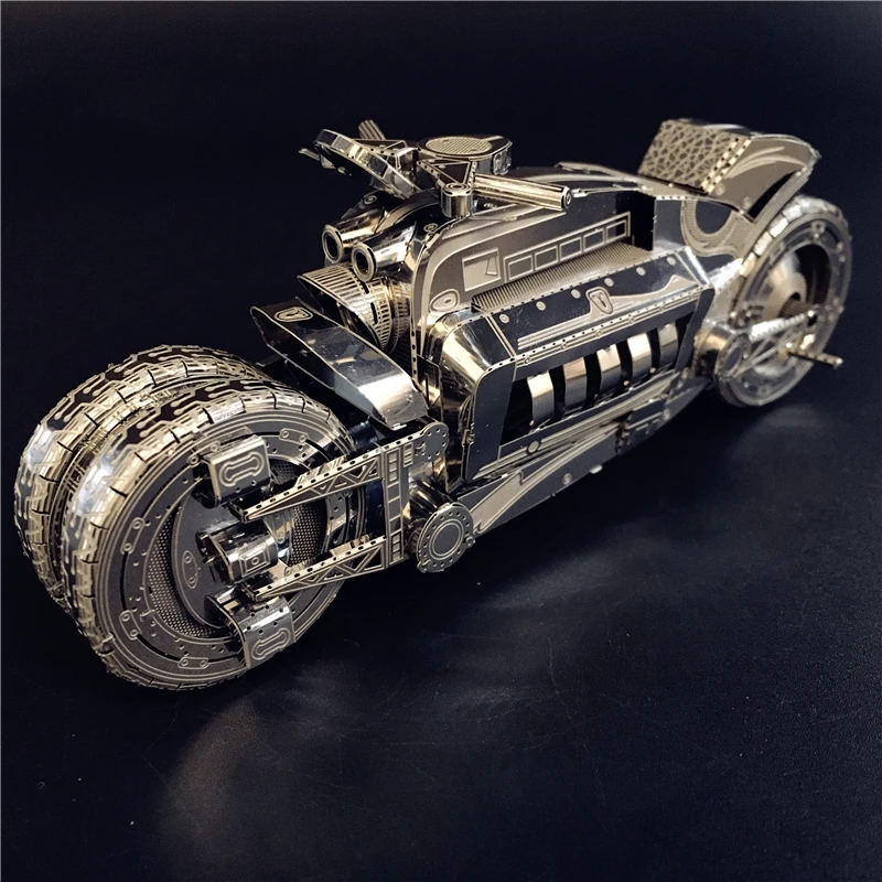 

MMZ MODEL NANYUAN 3D Metal model kit Dodge Tomahawk CONCEPT MOTORCYCLE Assembly Model DIY 3D Laser Cut Model puzzle toys gift