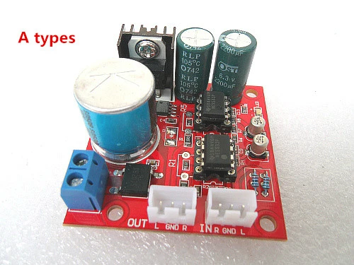 

Dual NE5532 OP AMP HIFI Preamplifier Preamp Board Signal Amplification Base on Music fax A1 circuit