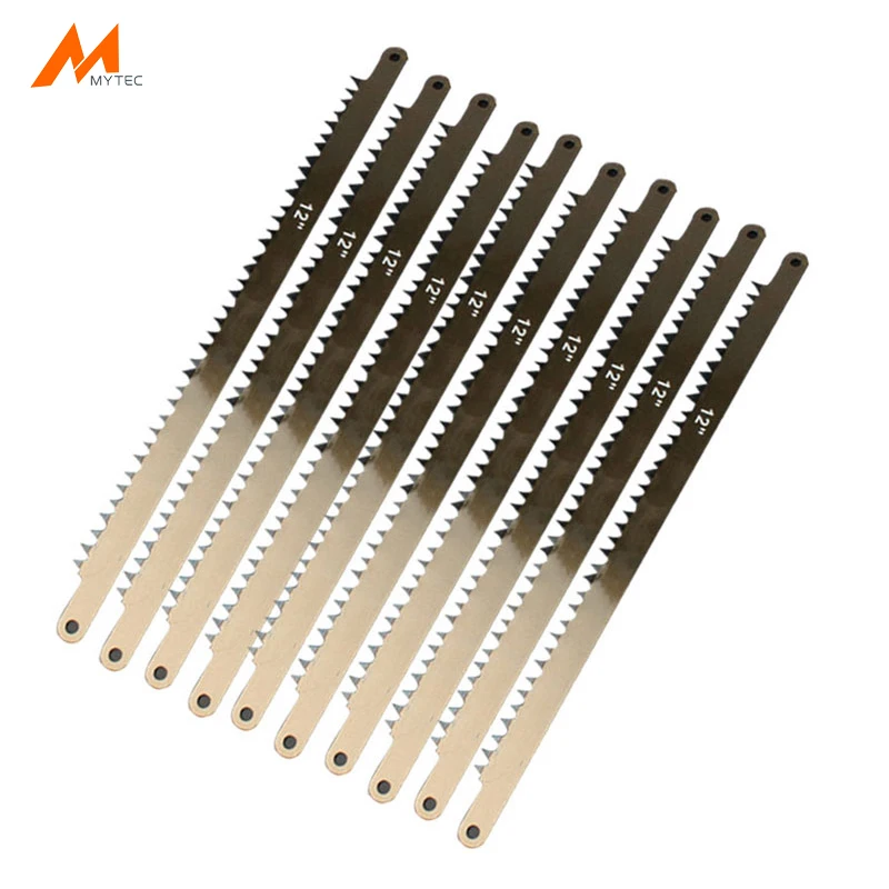 5PCS 12 Hacksaw Replacement Blades 4TPI for Cutting Fresh Green Wood