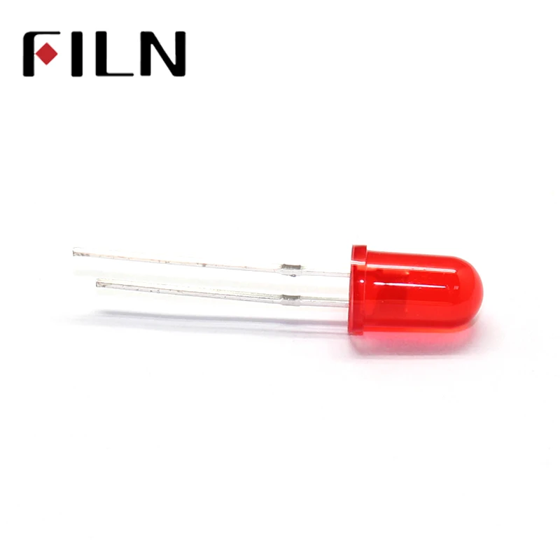 100pcs 5mm diffused red Bright LED bulbs Emitting Diode LED with 2 pin