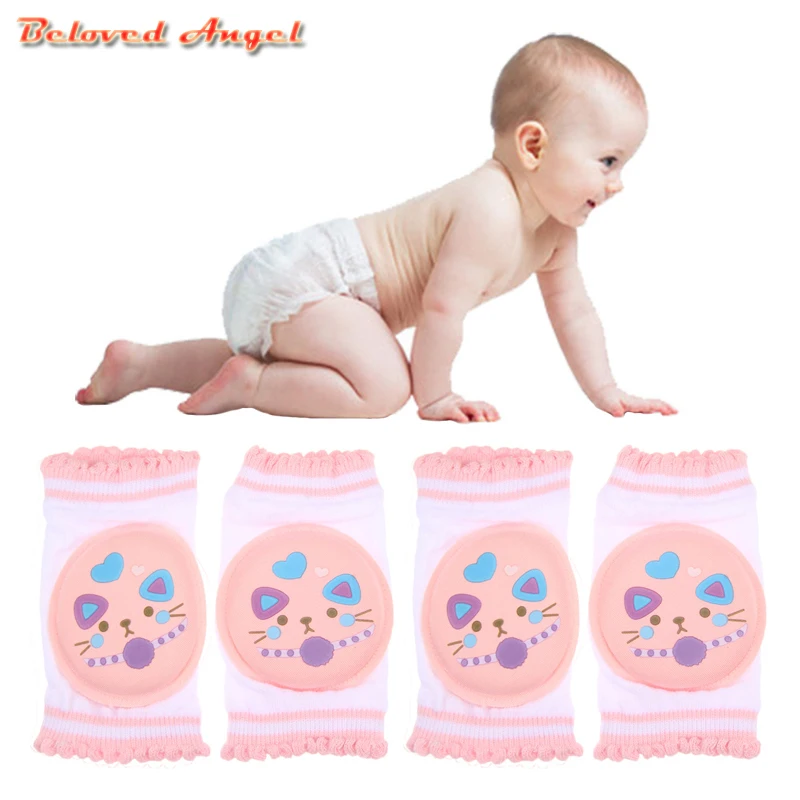 2019 Harnesses & Leashes Baby Knee Pad Kids Safety Crawling Elbow Cushion Infant Toddlers Knee Support Protector Baby Kneecap