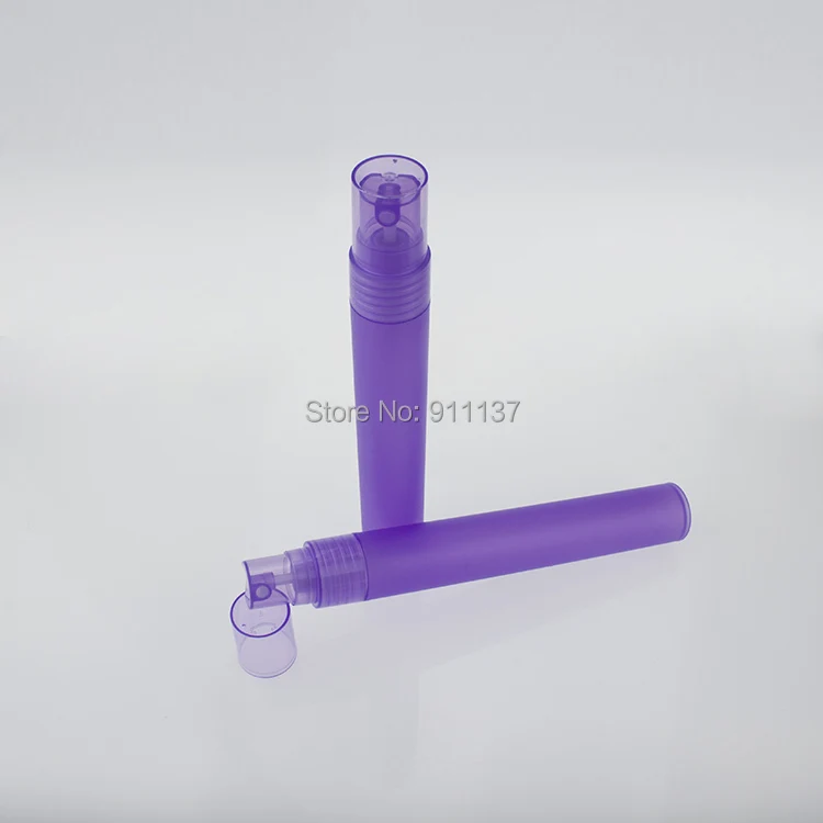 100pcs empty round plastic 1 ounce spray bottles , purple 1 oz plastic spray bottle for perfume , cheap pp 1 oz spray bottles