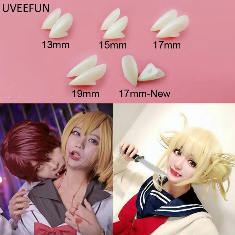 

halloween party Fangs Decoration DIY Halloween Resin vampire teeth Props Horror 5g glue friends gifts Cosplay witch false fangs