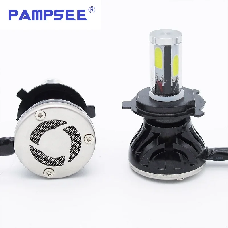 

PAMPSEE Car Styling H4 Car led Headlight h11 h7 led G5 80W 8000LM 6000K 360 Degree COB Led Headlamp Fog Light Conversion kit