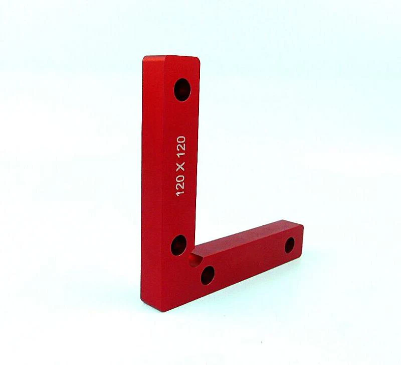 

Aluminum positioned at right angles L-Squares,woodworking 90 degrees rectangular device,fixing clip,2PCS/lot