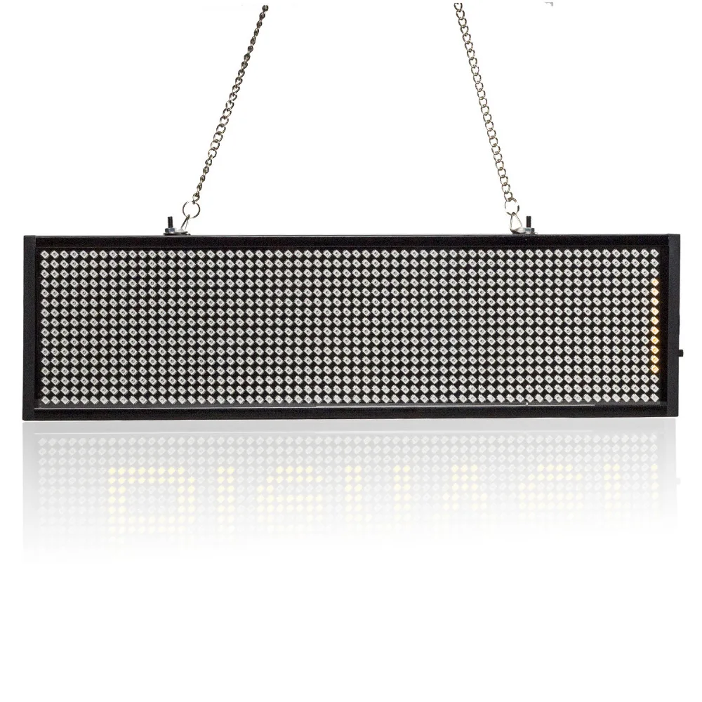 Panneau d'Affichage LED SMD P5 Bleu de 34cm avec Télécommande WIFI, Message Défilant Programmable pour les Entreprises