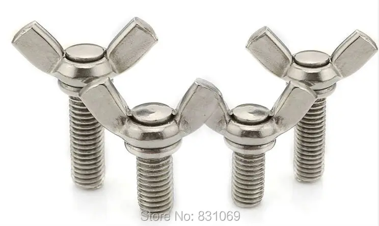 

20pcs/Lot Metric M3x16mm Stainless Steel Wing Bolt Butterfly Bolt Screw Brand New