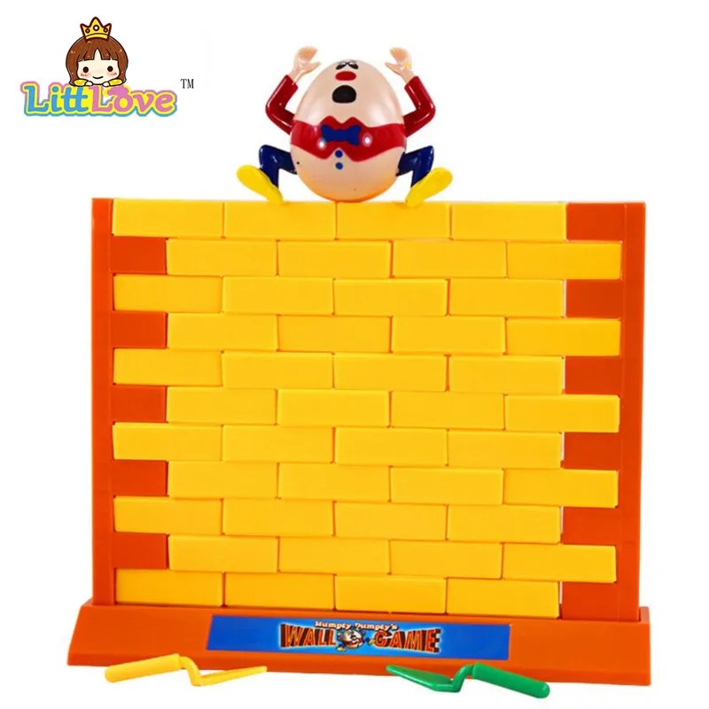 Funny Gadgets Push Wall Board Game Demolish Creative Wall Humpty Dumpty Game Parent-Child Interactive Toy