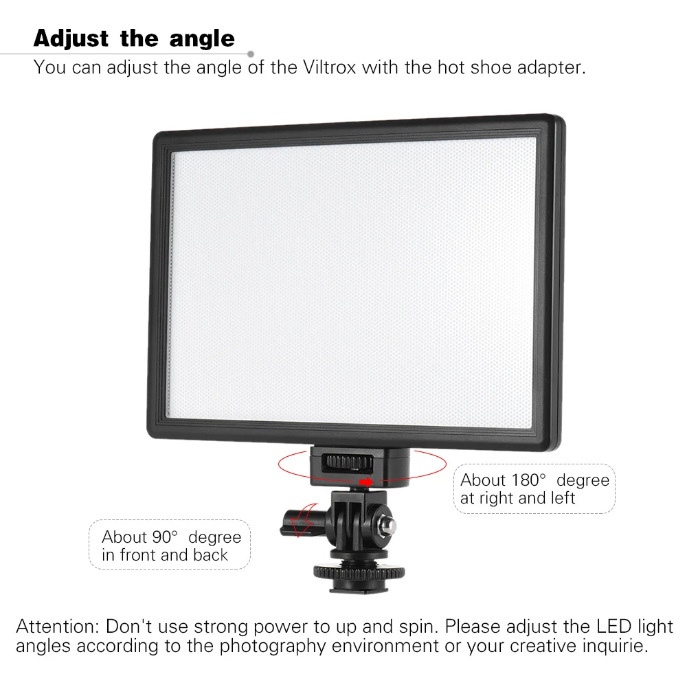 L116T Lcd Display Bi-Kleur & Dimbare Slanke Dslr Video Led Light + Batterij + Lader Voor Canon Nikon camera Dv Camcorder