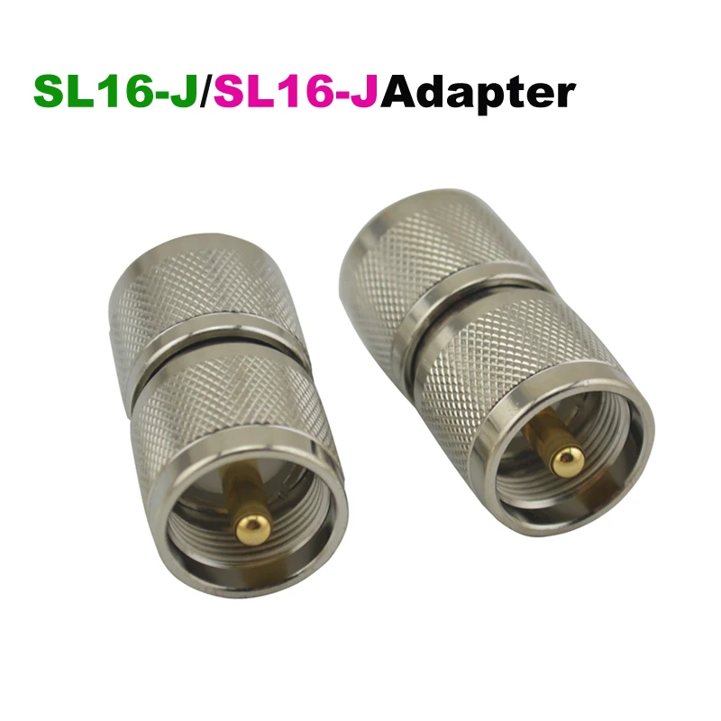 SL16-J (PL259 UHF)/N-J (N Mannelijke) jack RF Adapter