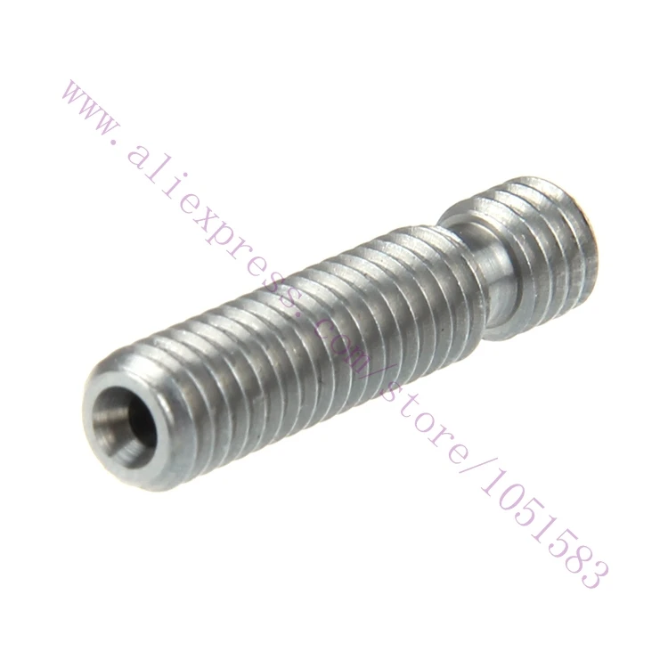 5pcs M6 x 26.5 Nozzle throat Stainless Steel Material Inputing Tube For MK8 extruder 3D Printer Extruder Hot End