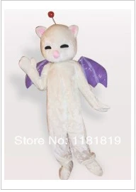 MASCOT Pink Nose White Cat mascot costume custom fancy costume anime cosplay mascotte fancy dress carnival costume