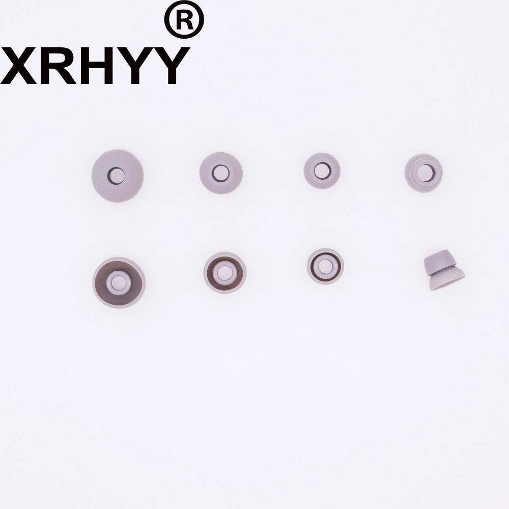 XRHYY 8 шт. сменные вкладыши для наушников Beats Powerbeats2 PB3 Powerbeats 3 беспроводные стерео наушники-серый