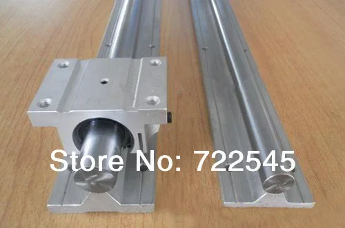 20 mm Linear Rail Set 2xTBR20 -1000 mm + 2xTBR20UU Block For CNC Parts Set