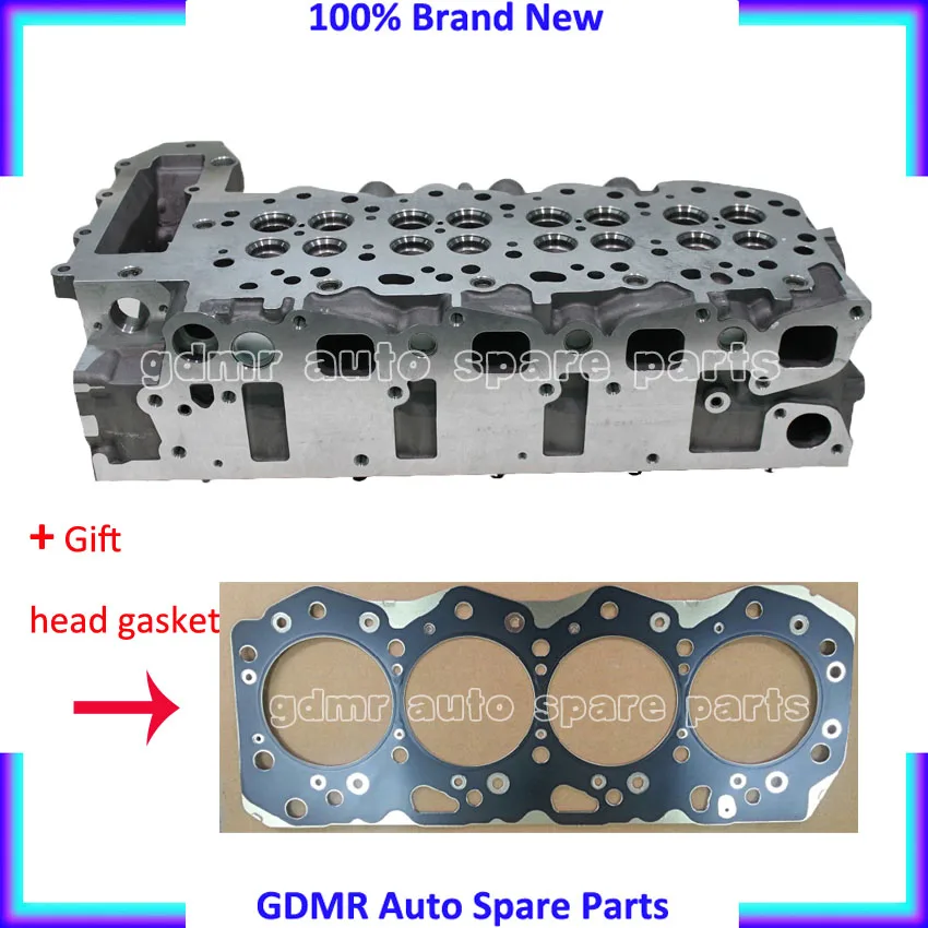 16V aluminum alloy 8-97355-970-8 8-97355970-8 4JJ1TC 4JJ1-TC JJ1-TCS 4JJ1-TCX 4JJ1 cylinder head for Isuzu D-MAX MU-7