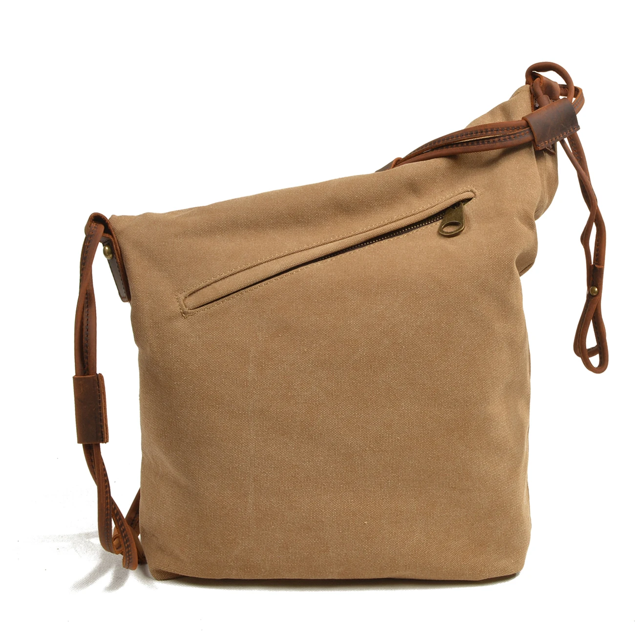 new men and women general fashion single shoulder slung canvas bag