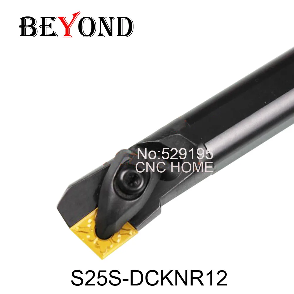 BEYOND S25S DCKNR DCKNL S25S-DCKNR12 S25S-DCKNL12 CNC Internal Lathe Tools Cutter Turning Tool Holder Boring Bar CNMG Carbide